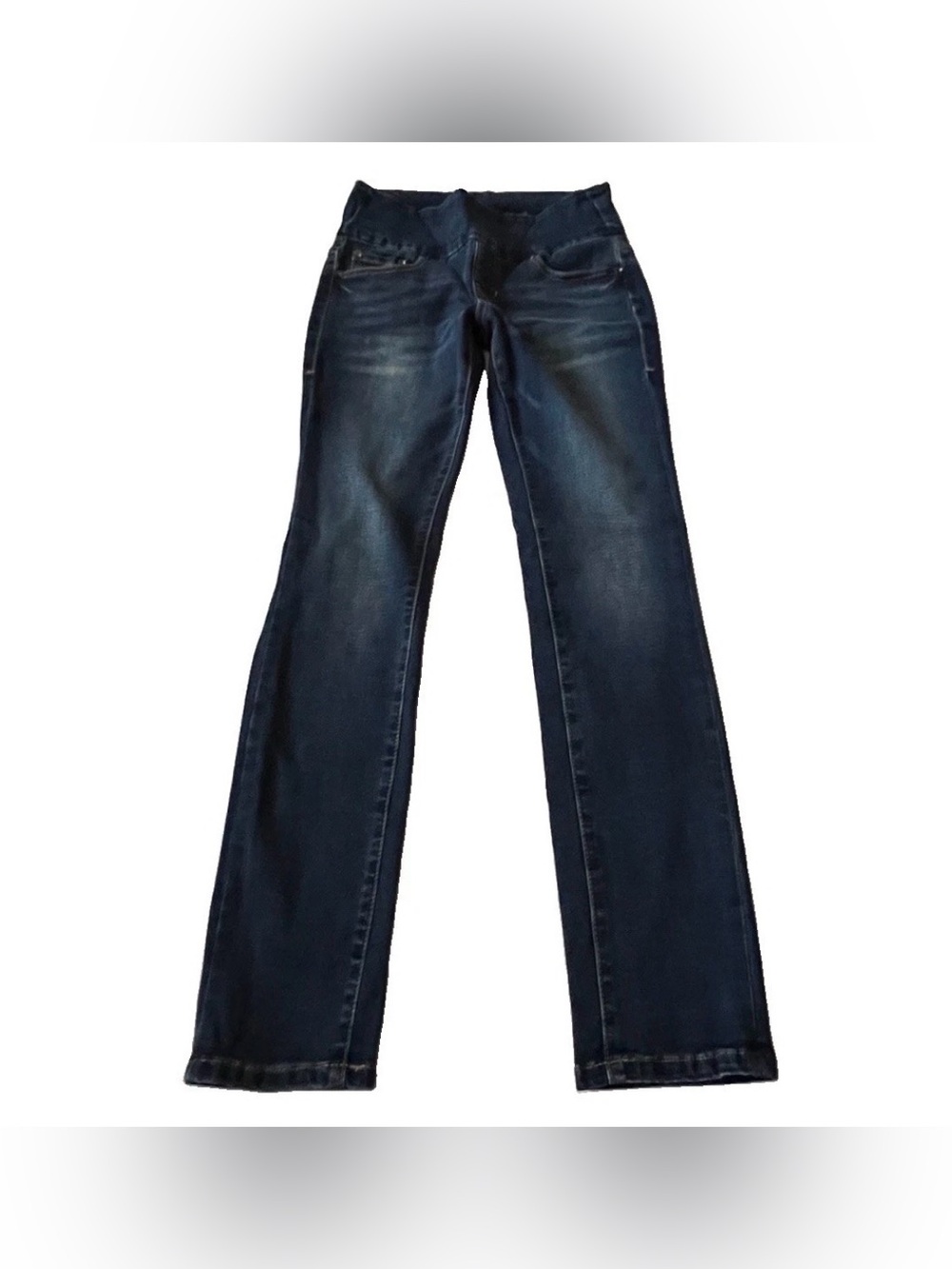 Jag Jeans High Rise Skinny Stretch Pull On Blue Denim Size 2P